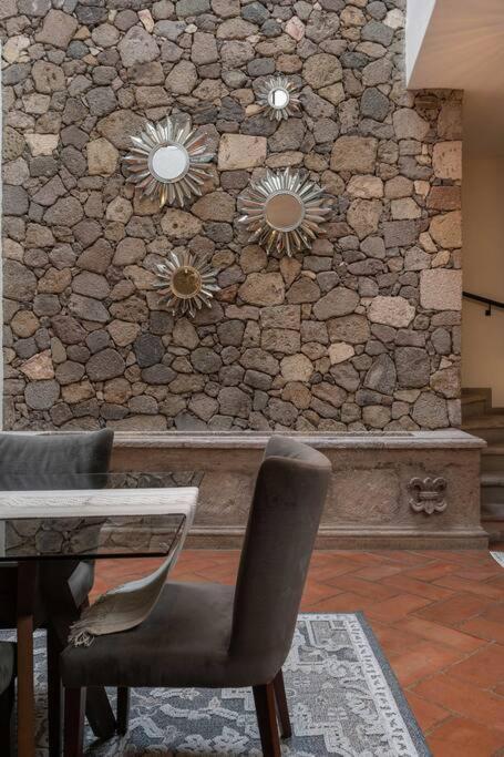 Elegant 3Br Home With Rooftop & Grill In Centro San Miguel ซานมิเกล เด อาเญนเด ภายนอก รูปภาพ